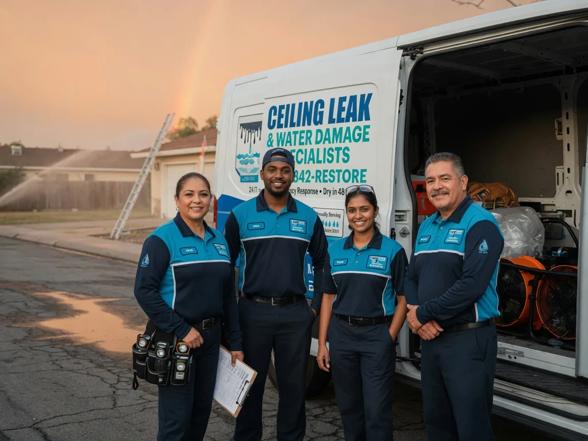 Ceiling Leak Cleanup company in Marshall, WI